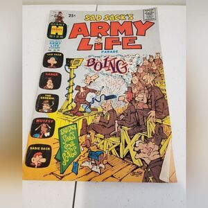 Vintage Sad Sacks's Army Life Comic #28 1970